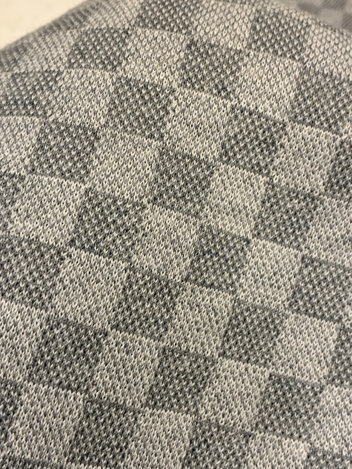 Louis Vuitton Scarf - Grey Damier Print