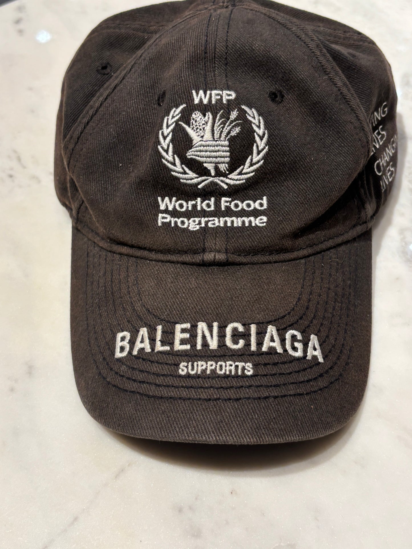 Balenciaga - World Food Programme Cap - Medinas Wardrobe
