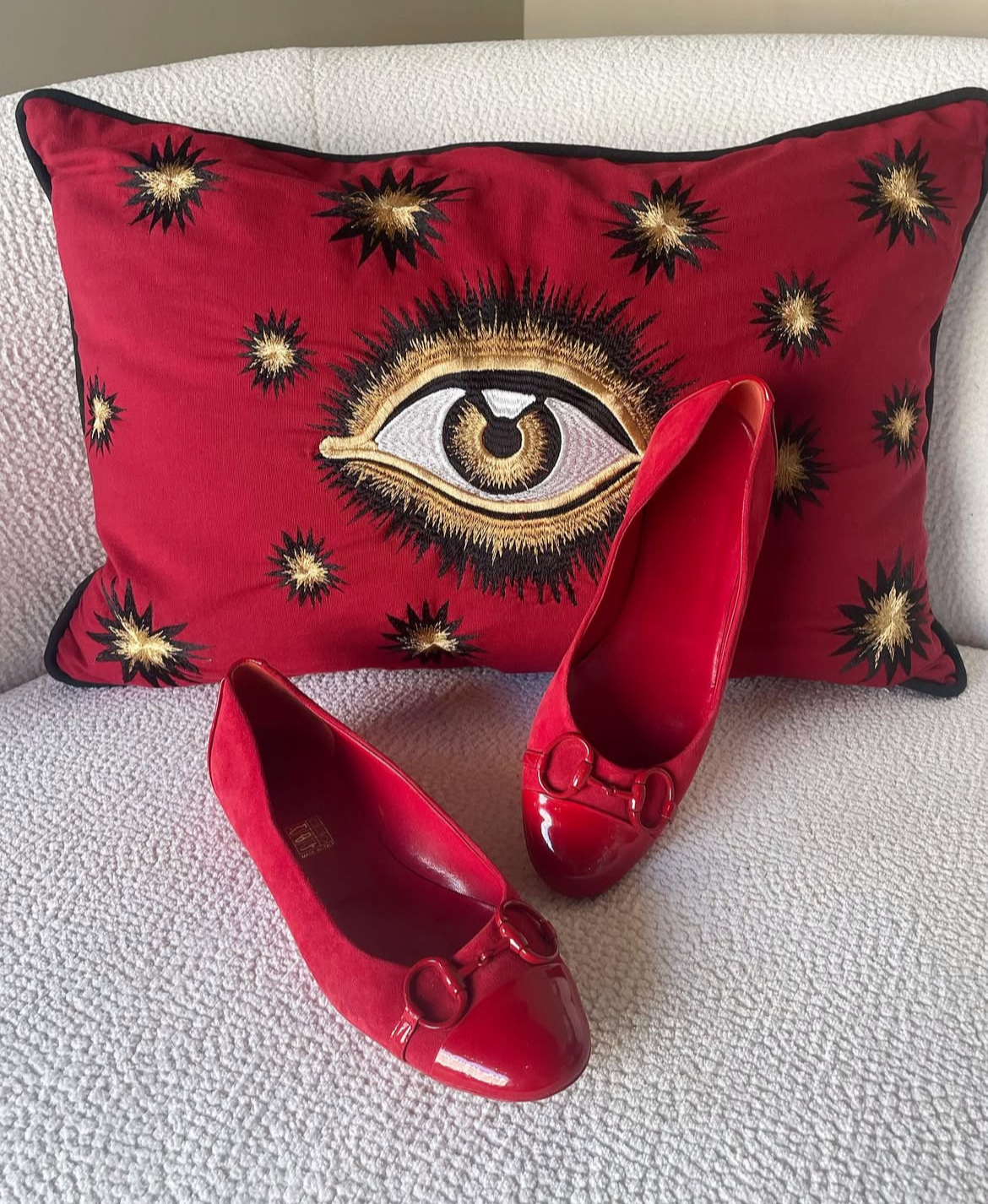 Gucci - Ballerinas m. Bidsel - Str. 38,5