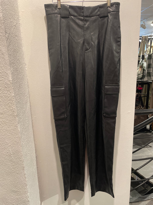 Sundarbay - Leather Pants - Black - Medinas Wardrobe - M