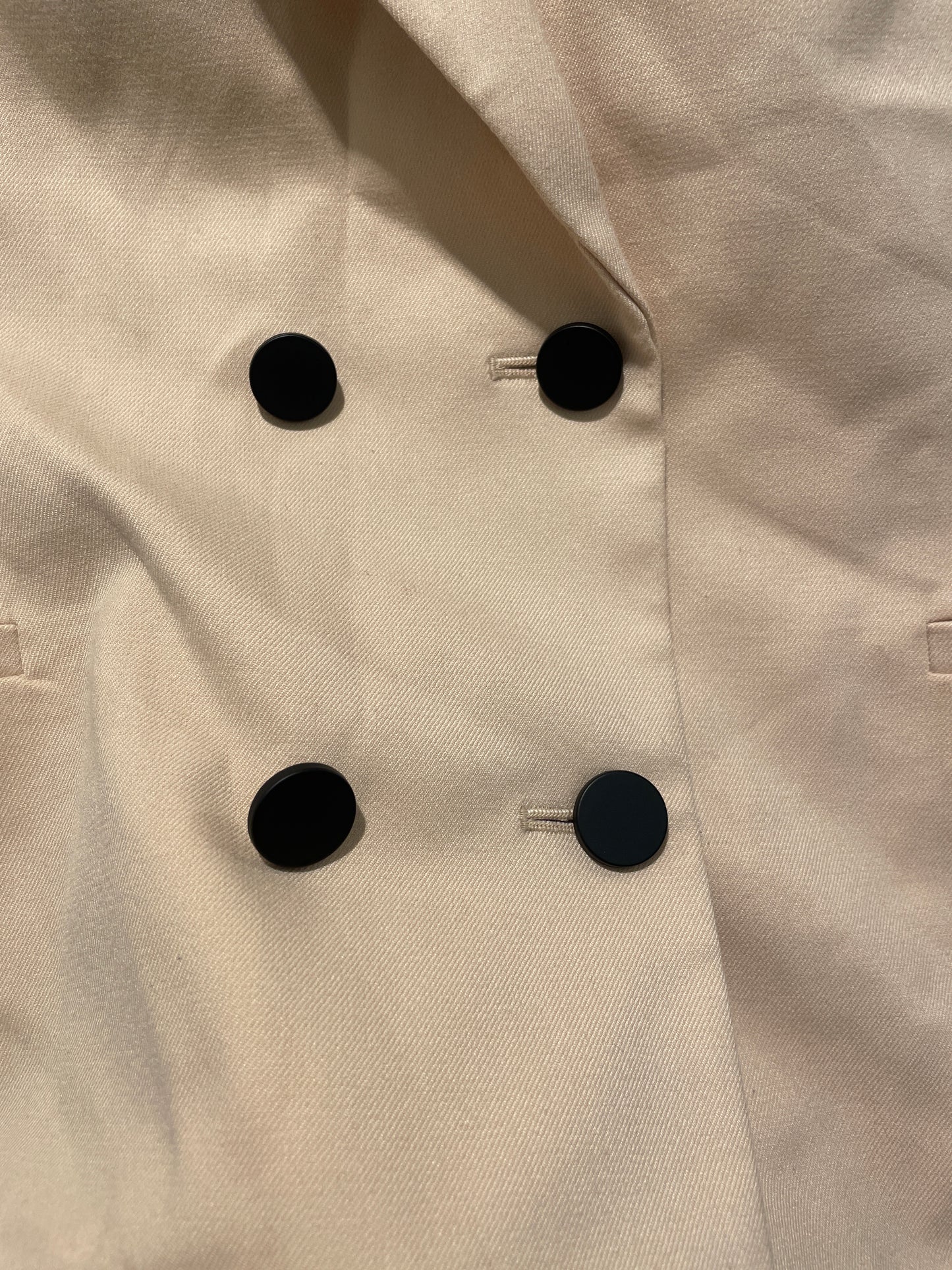 Alice & Olivia - Contrast Collar Double-Breasted Blazer - EU40
