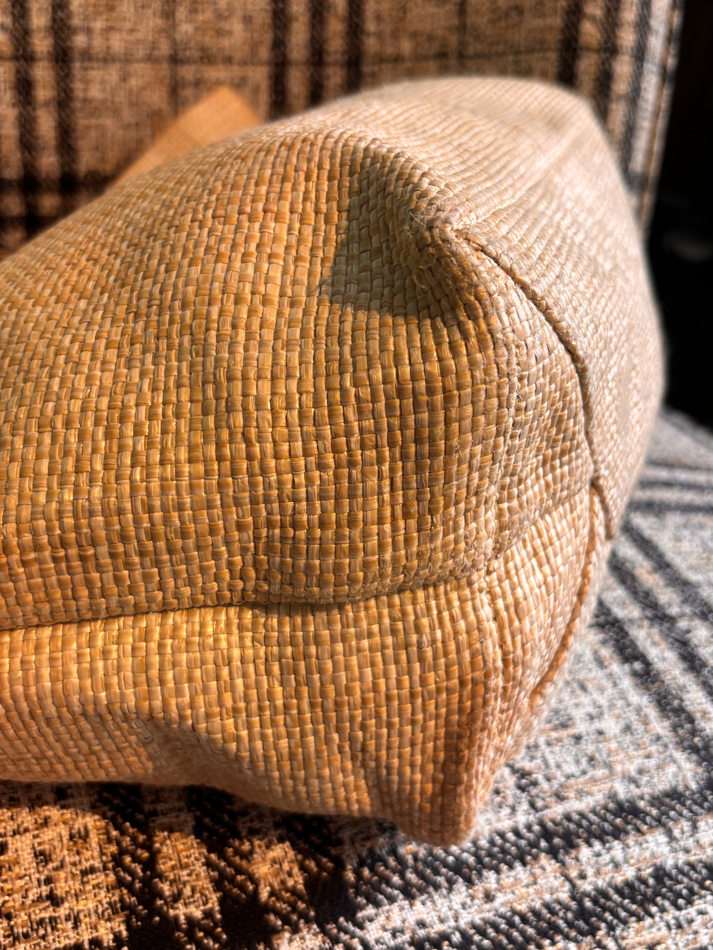 Prada Raffia Milano Net