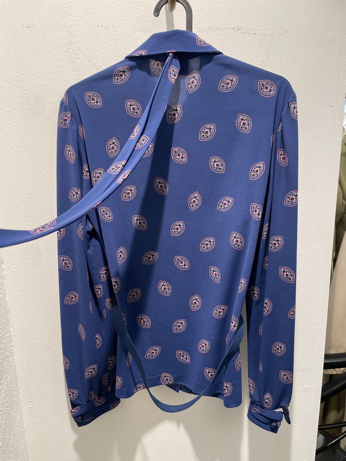 Bleyle Geometric Print Pussy-Bow Blouse - EU40