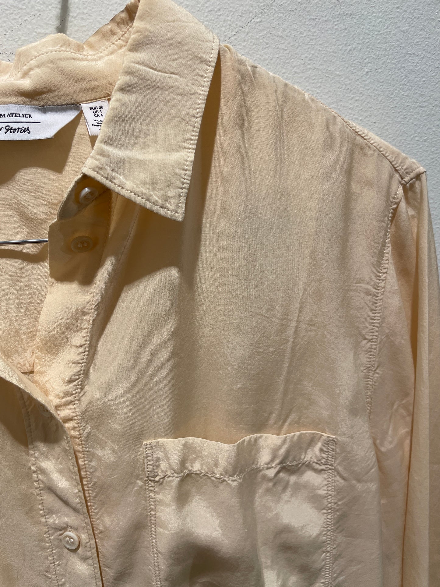&Other Stories - Silk shirt - EU36
