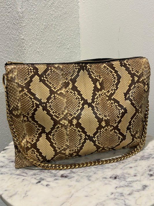 Celine - Python Bag - w. Gold Hardware - Medinas Wardrobe