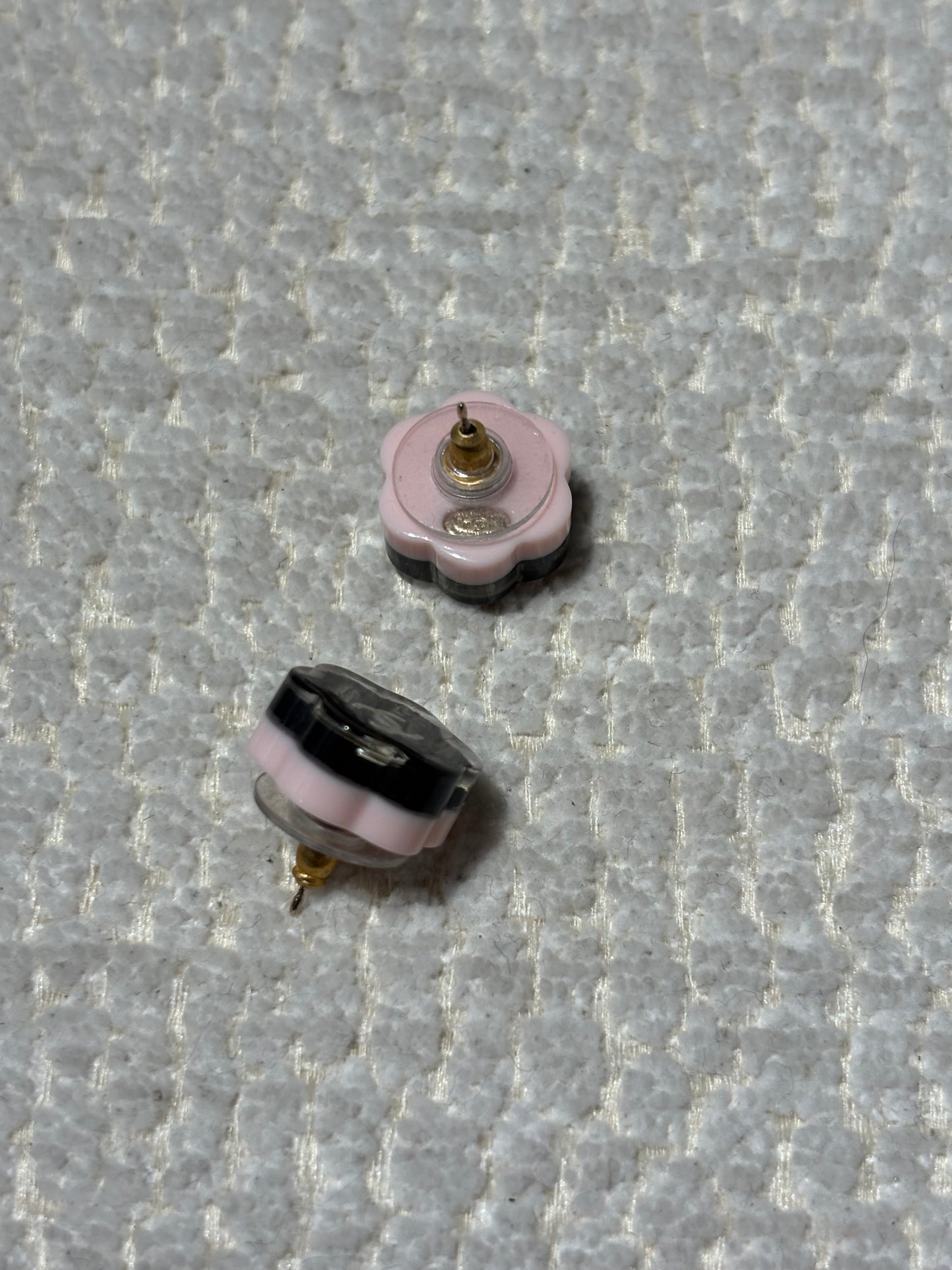 Chanel Earrings - Camelia Symbol with Logo