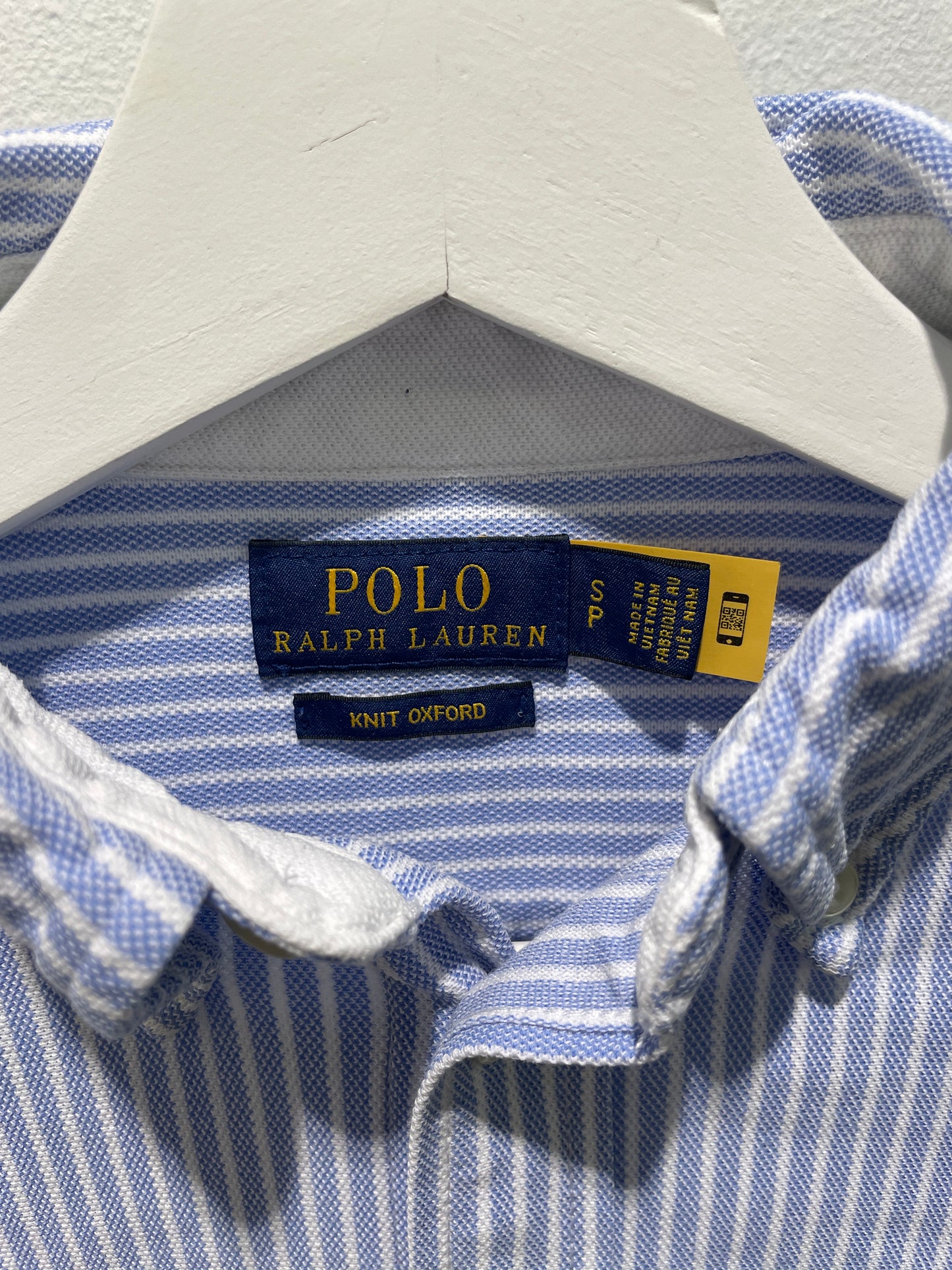 Polo Ralph Lauren — Striped Oxford Button-Down Shirt - Size EU XS