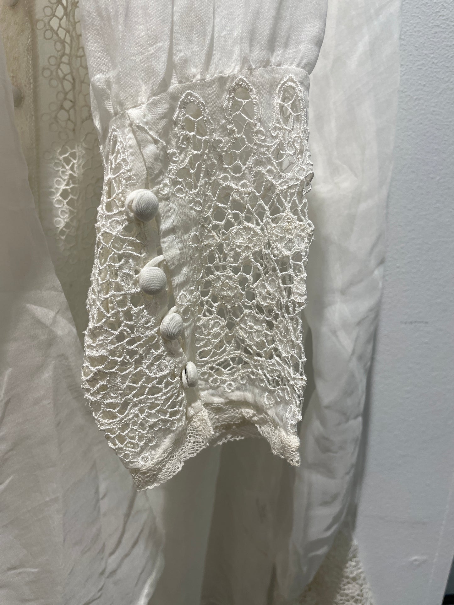 Rabens Saloner Lace Blouse – White - L