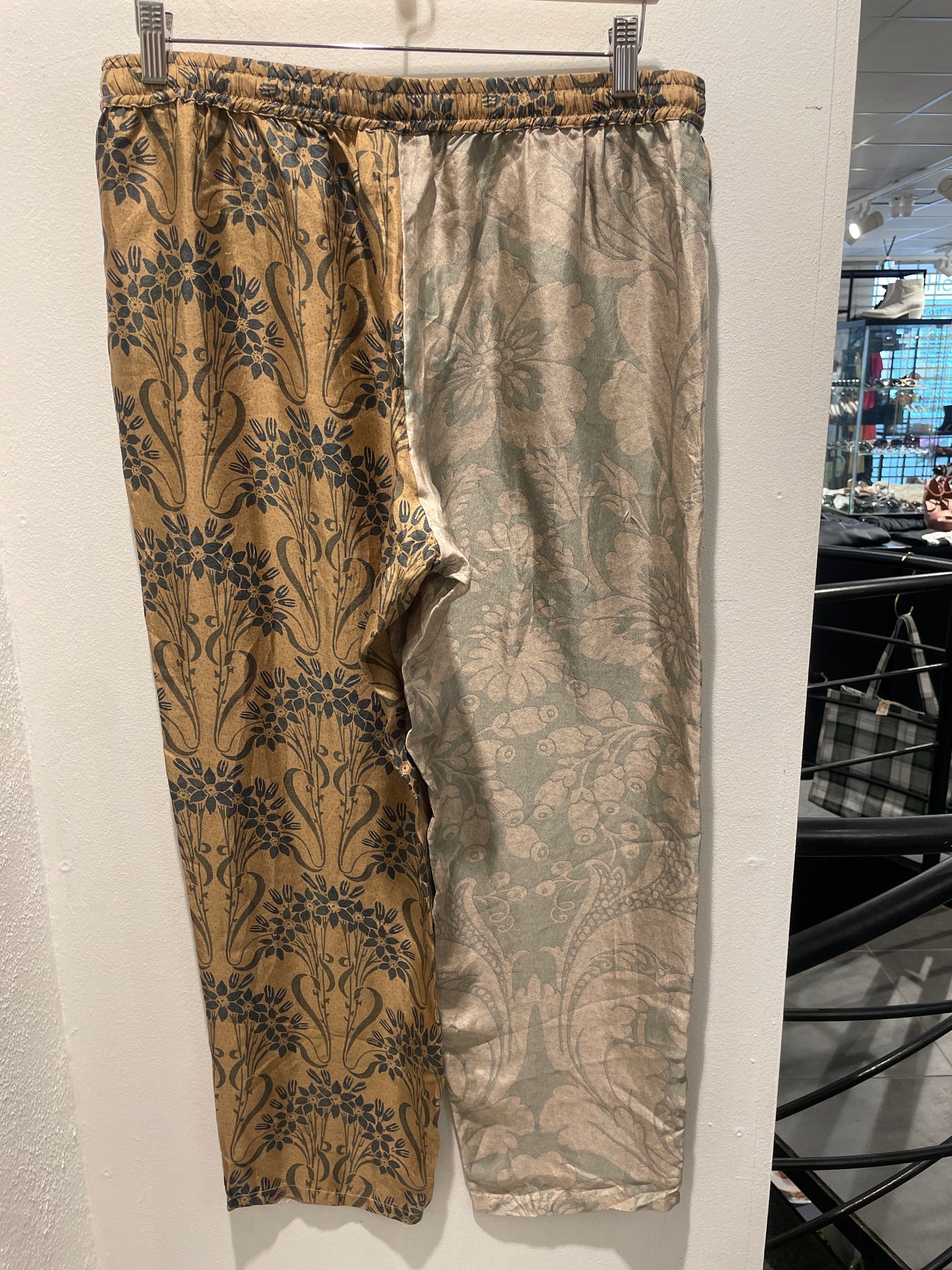 Pierre-Louis Mascia Premium Jacquard Silk Trousers - XL