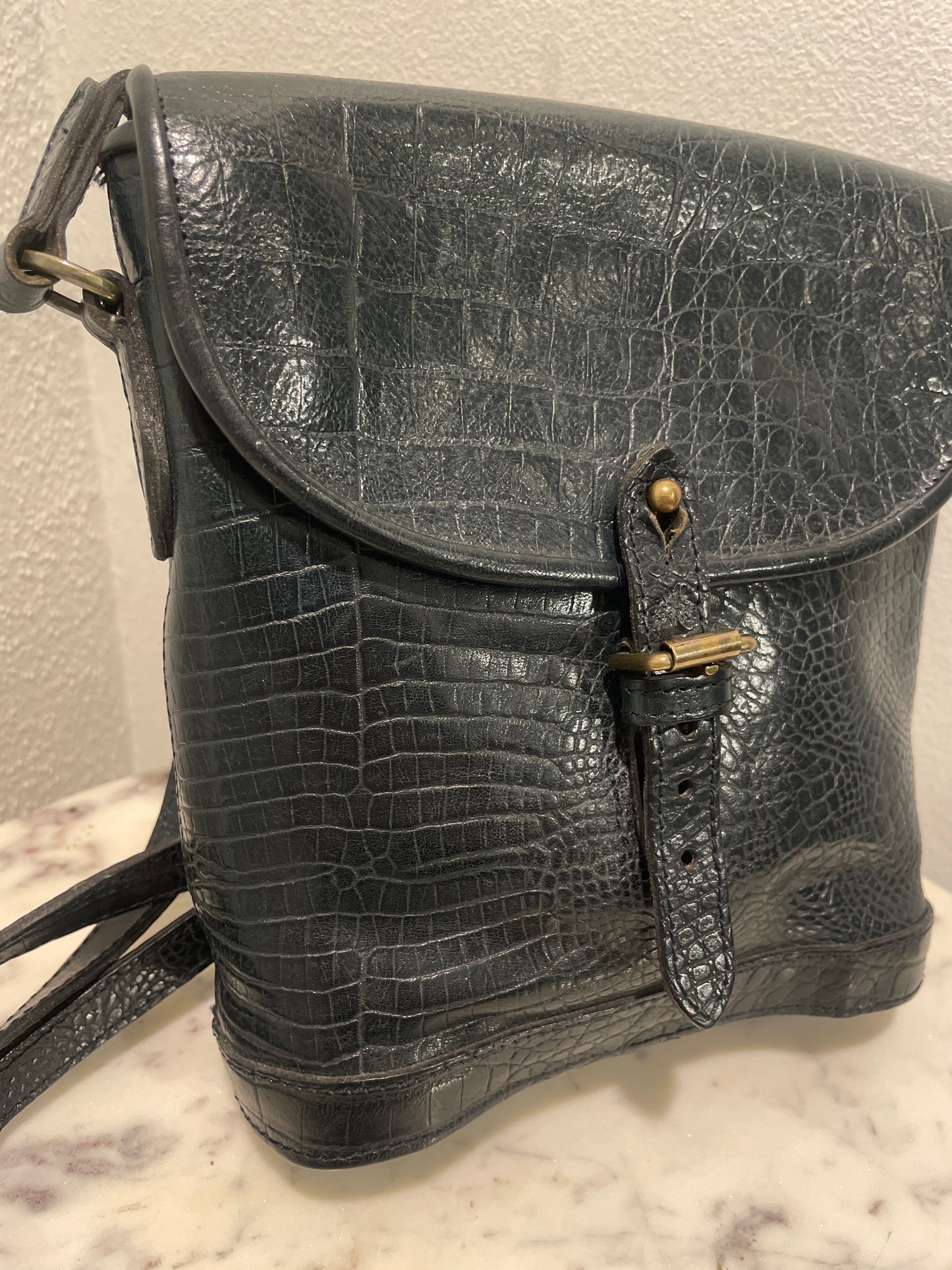 Mulberry - Navy/Teal Blue Binocular Bag