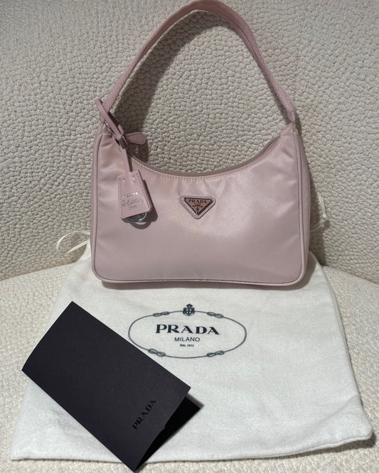 Prada Re-Edition Bag – Baby Blush Pink