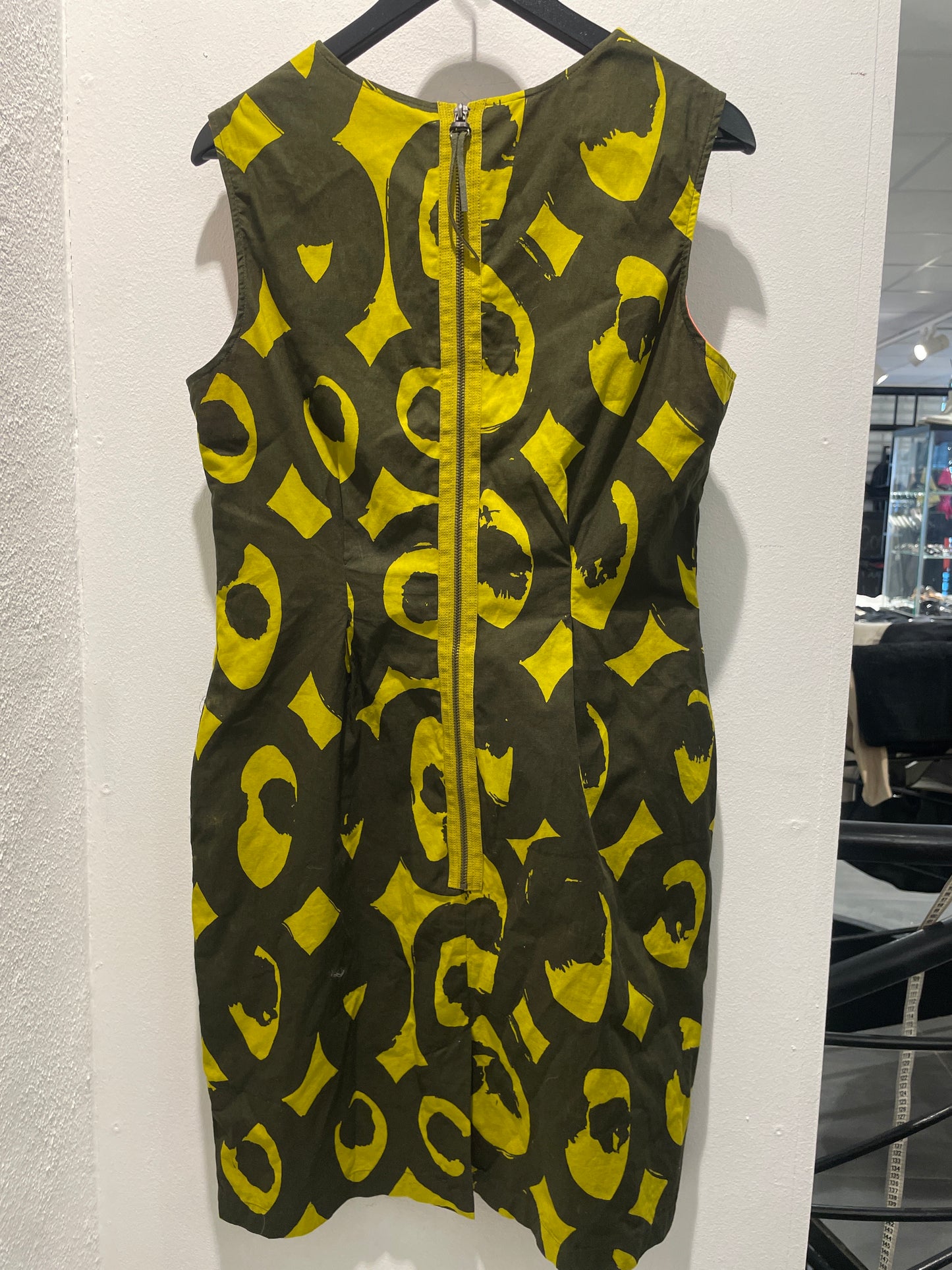 Marimekko "Truba Kissapöllö" Sleeveless Cotton Dress – Size EU 42 / Large