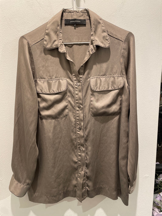 Graumann - silk shirt - XS