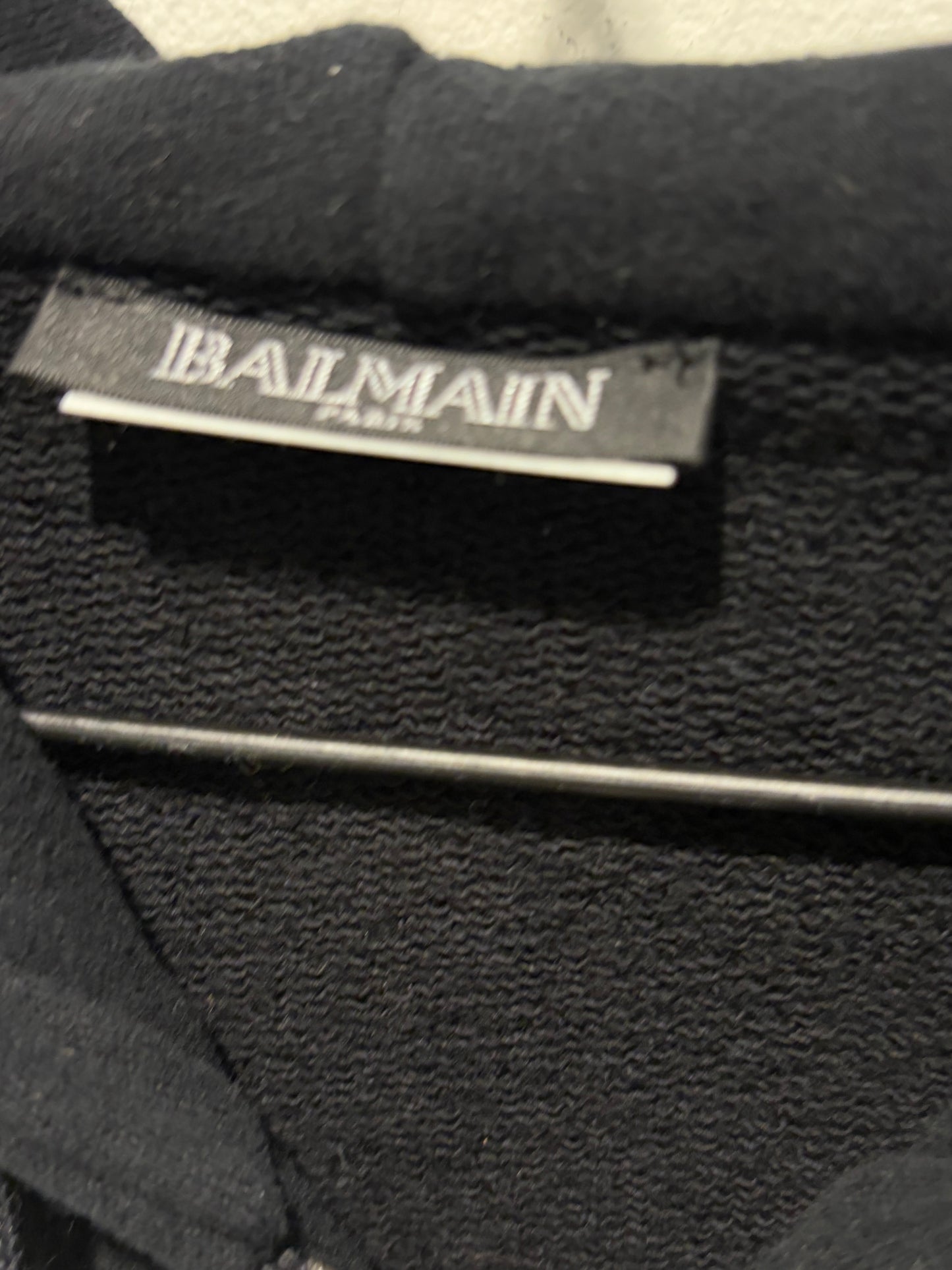 Balmain - top w. zipper - Medinas Wardrobe - M