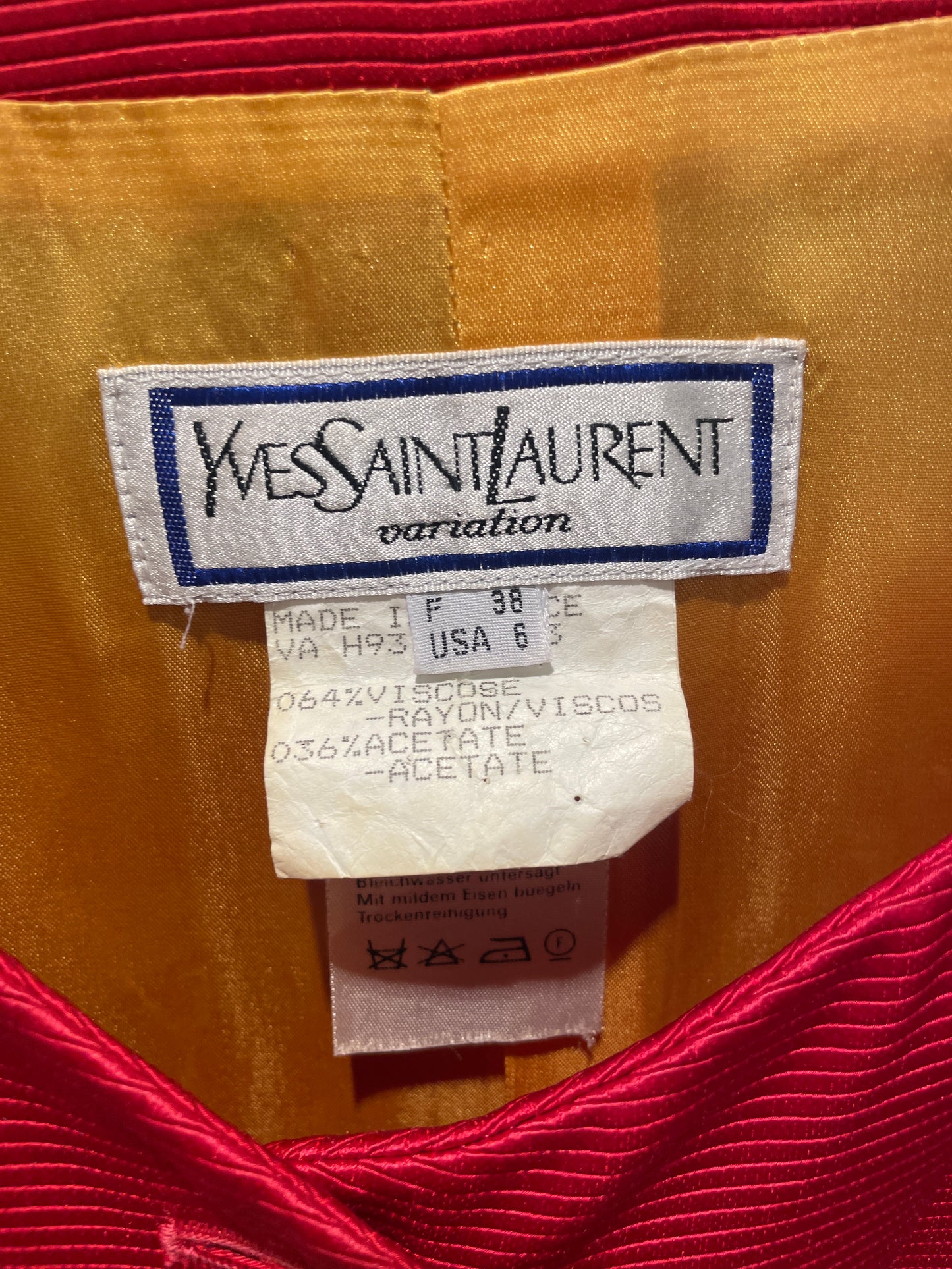 Yves Saint Laurent vintage blazer - size S/M