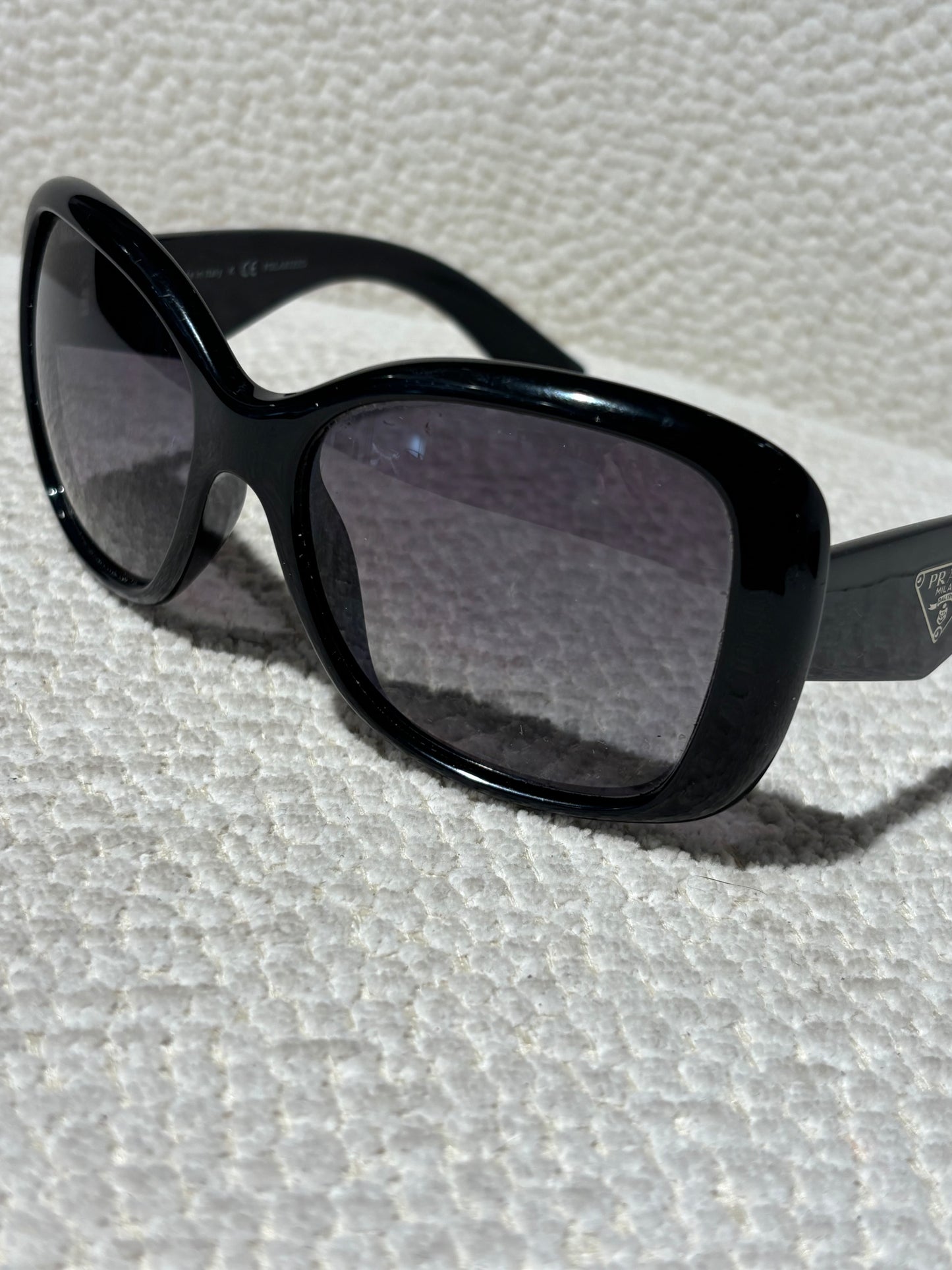 Prada Sunglasses - Black with Logo