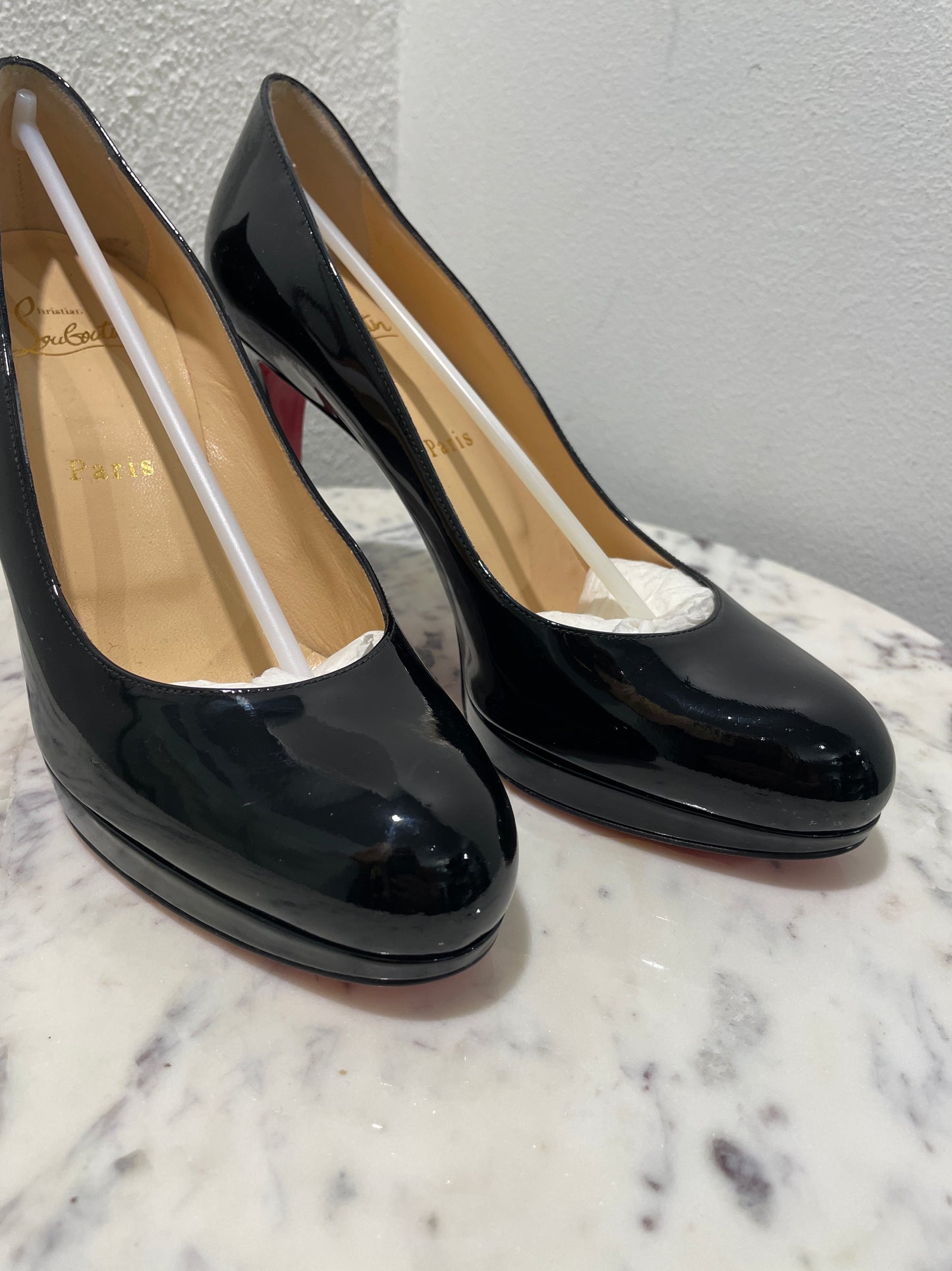 Christian Louboutin New Simple Pumps in Patent Leather - 38