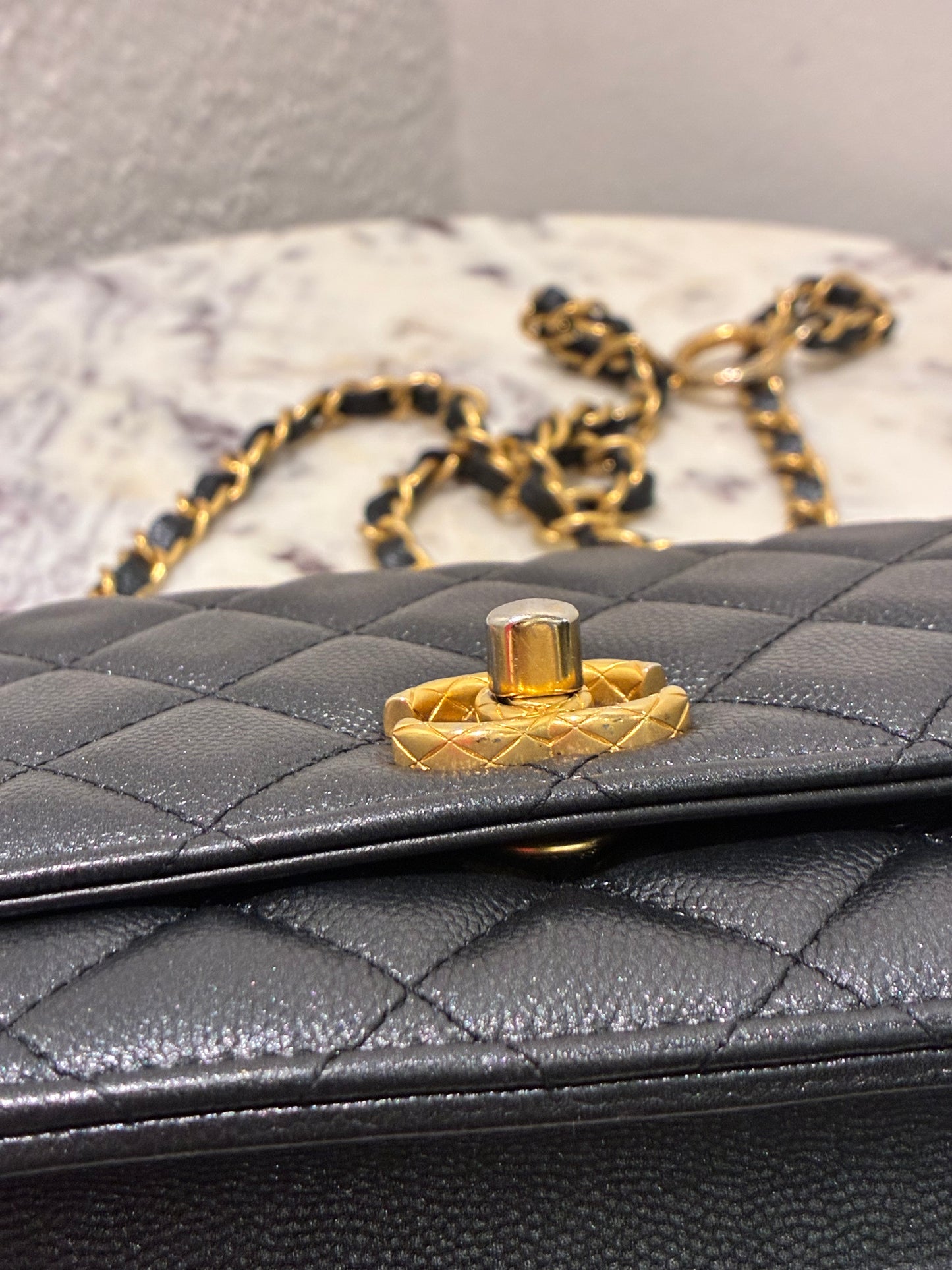 Chanel Wallet on Chain - Black Caviar & Gold Hardware - 23B 2023 - FULL SET!