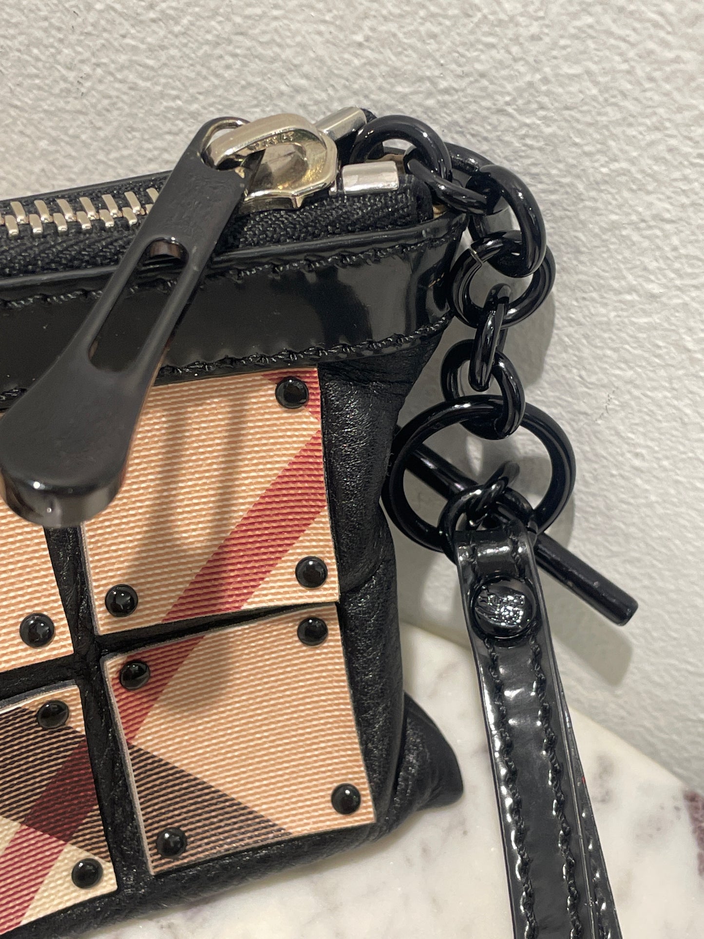 Burberry Nova Plate Ashcombe Clutch