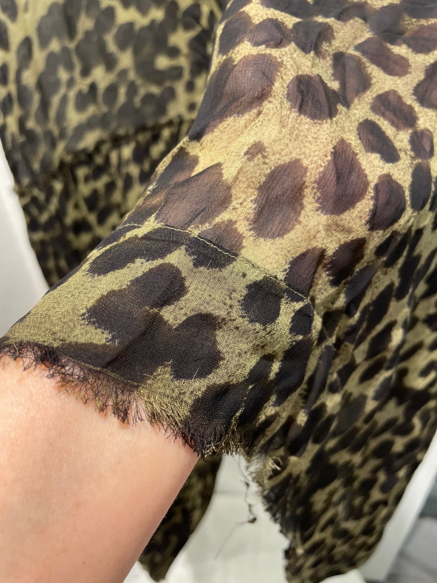 Isabel Marant Étoile Silk Dress – Leopard Print - EU40