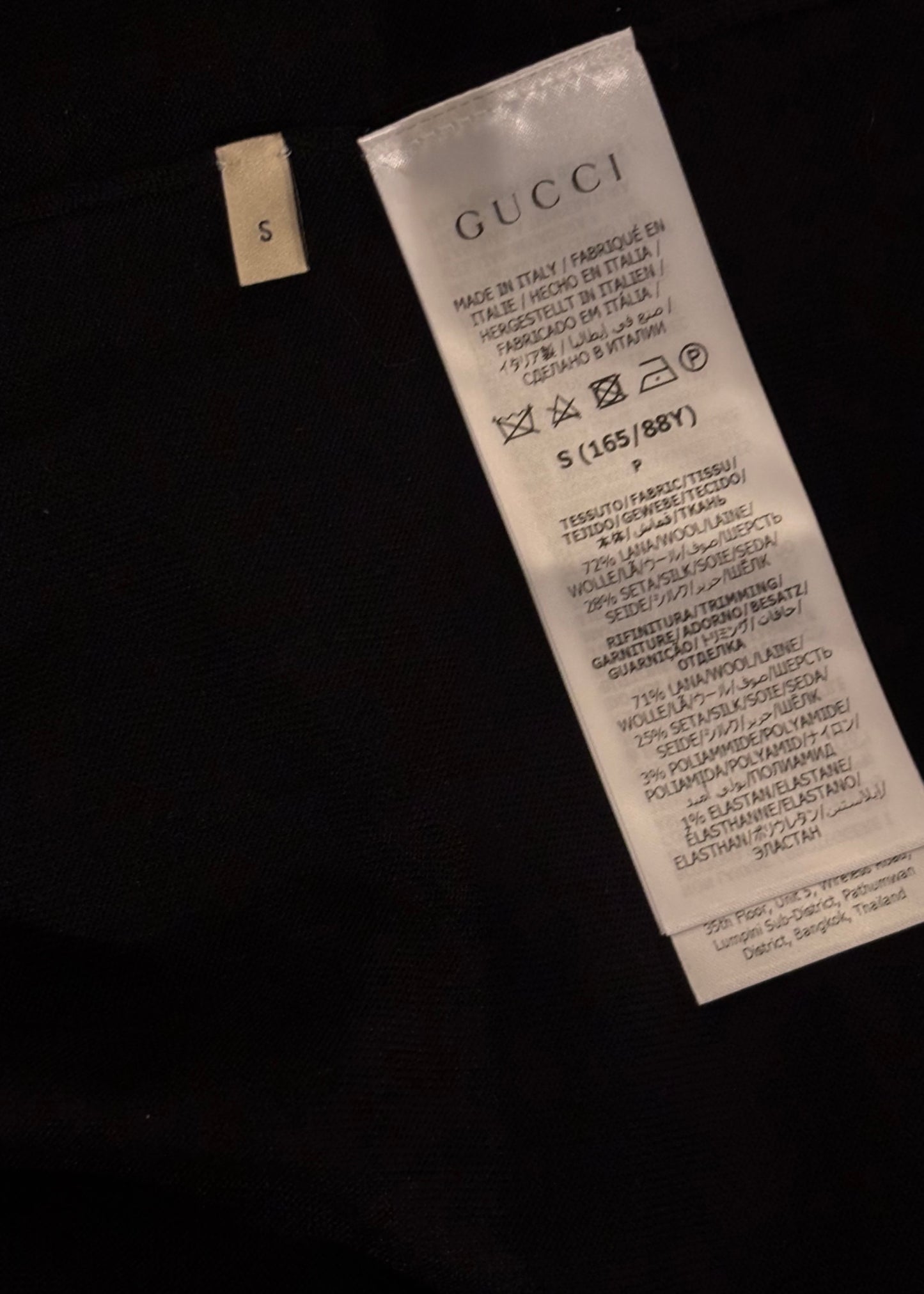Gucci Cardigan - Guld G knapper - Ny og ubrugt m. tag - S/M