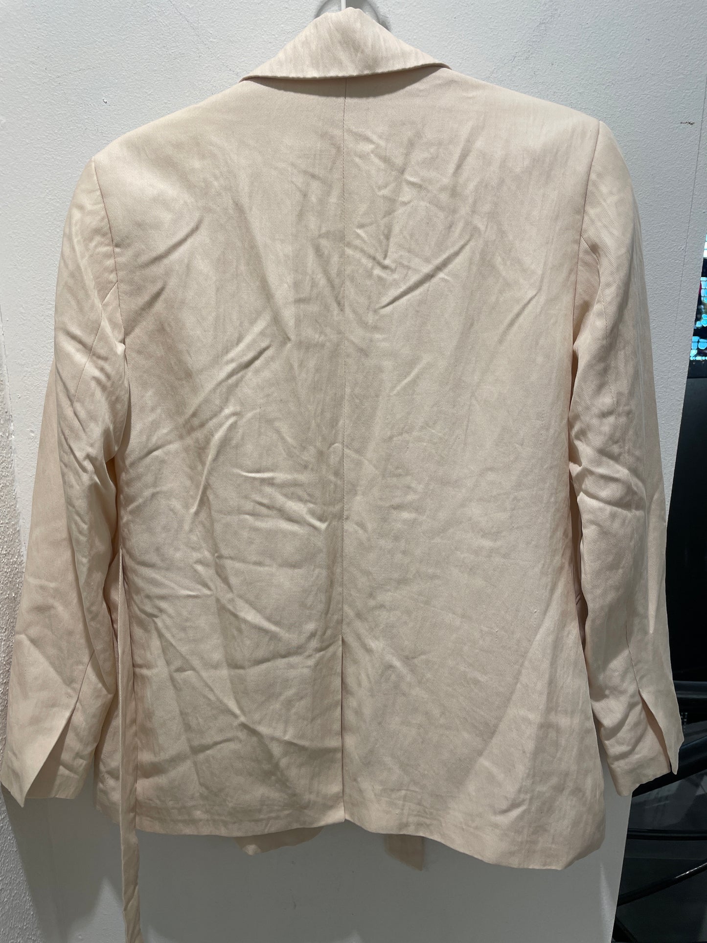 BLANCHE Crinkle Boxy Wrap Blazer - EU36