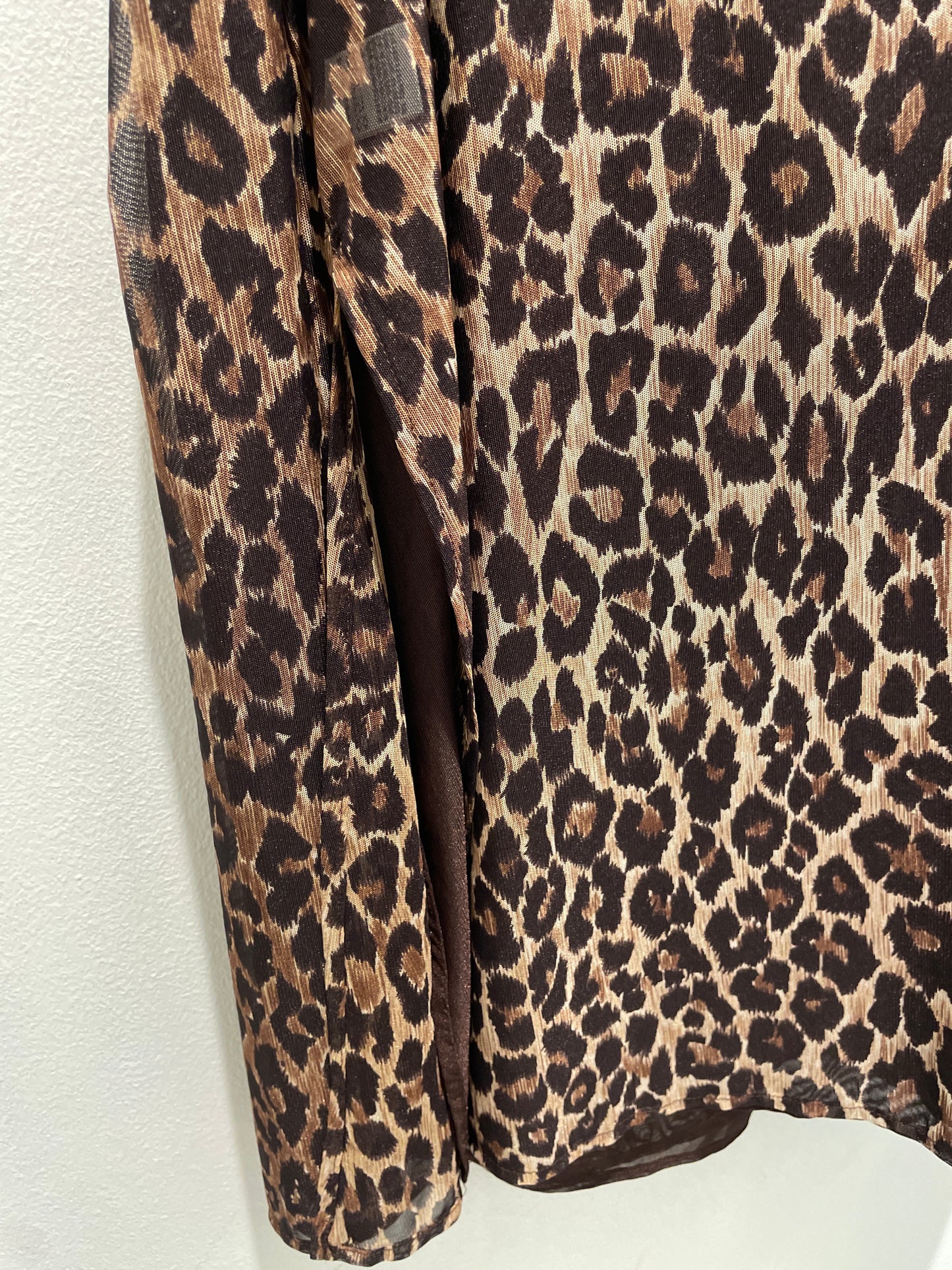 Dolce & Gabbana Leopard Mini Dress – Size IT46