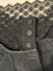 Chanel Jeans – Black Denim & lace - EU