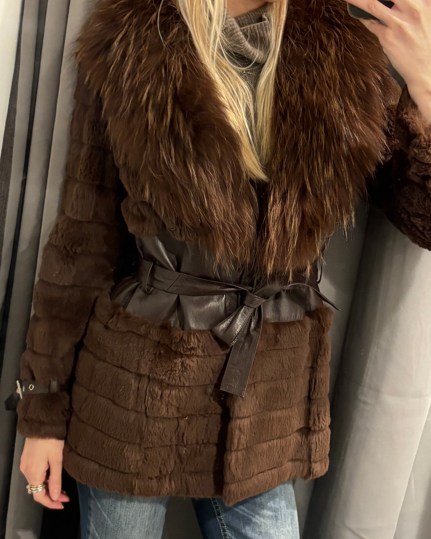 Alex Petersen Fur Jacket - Rabbit & Fox - Size S-L