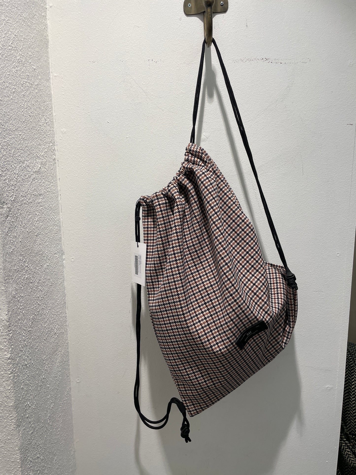 DAY et Checked Drawstring Backpack