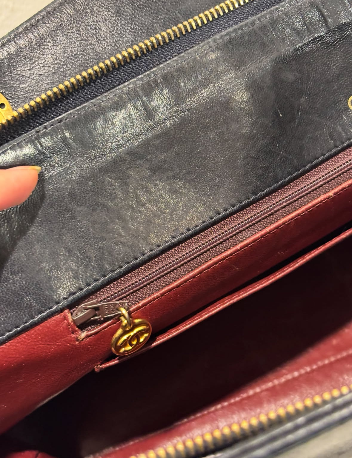 Chanel Vintage Tote - Black Lambskin & 24K Gold Hardware