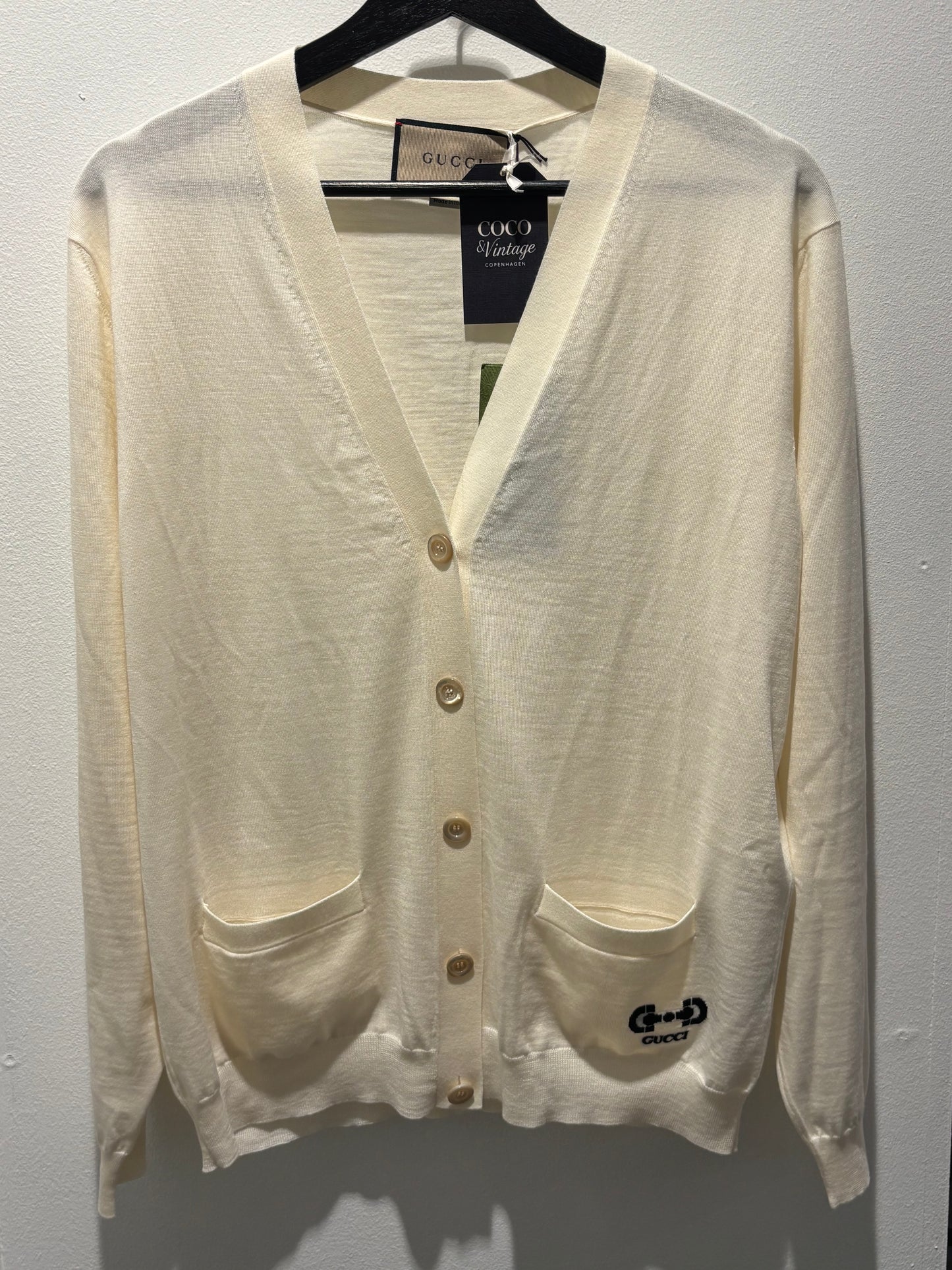 Gucci Cardigan - Wool in White - Size S-L
