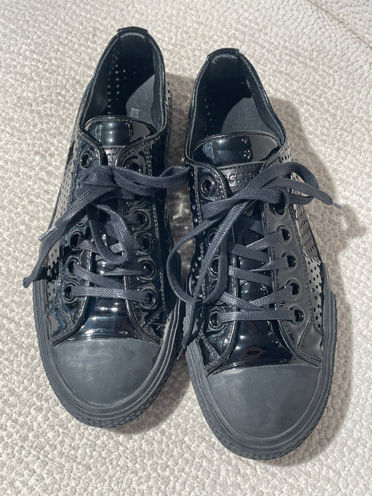 Jil Sanders Sneakers  – Black patent leather - 38
