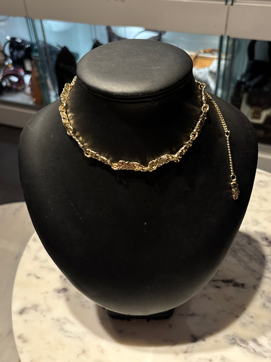 Pilgrim - Necklace - Gold Hammered S - Medinas Wardrobe