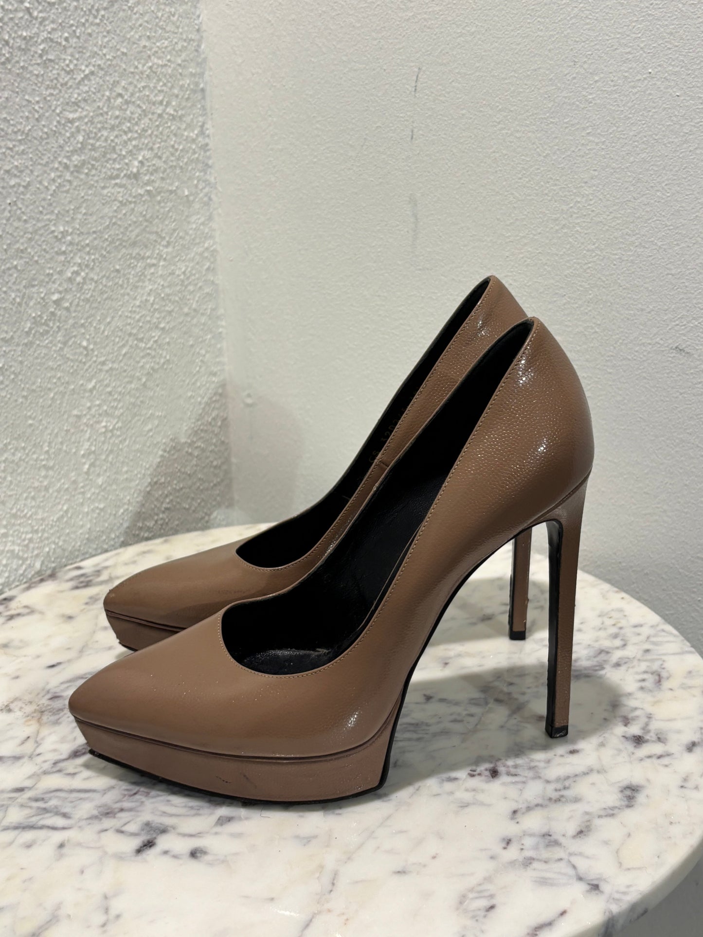 Saint Laurent Heels, platform, 38.5 - Medinas Wardrobe