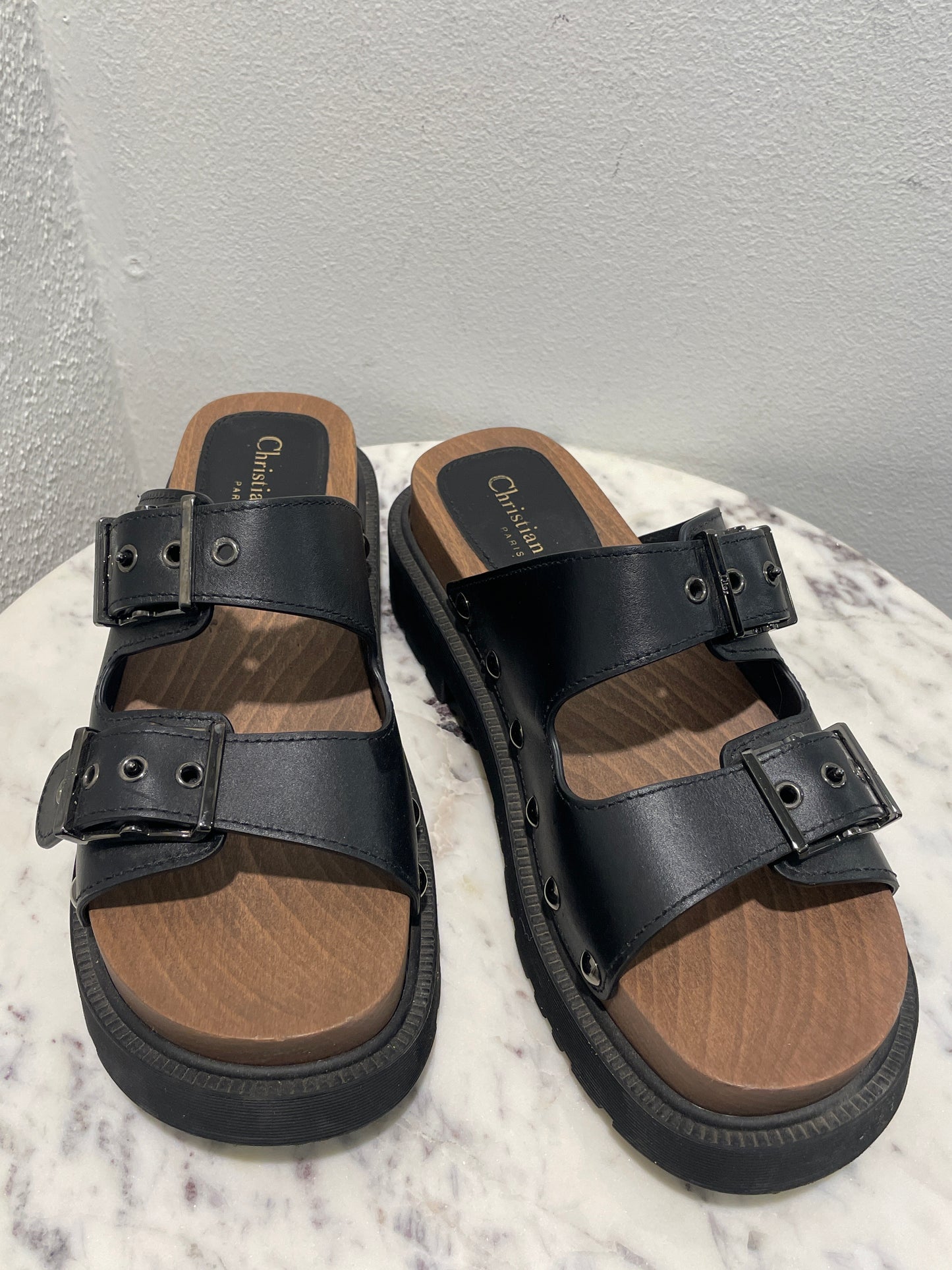Christian Dior - Diorquake Double-Strap Platform Sandals - 37