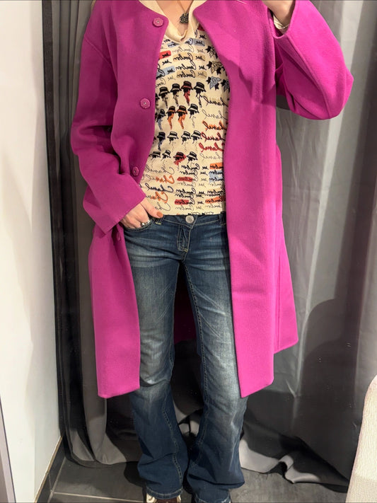 Max Mara Coat - Pink Cashmere - EU 38