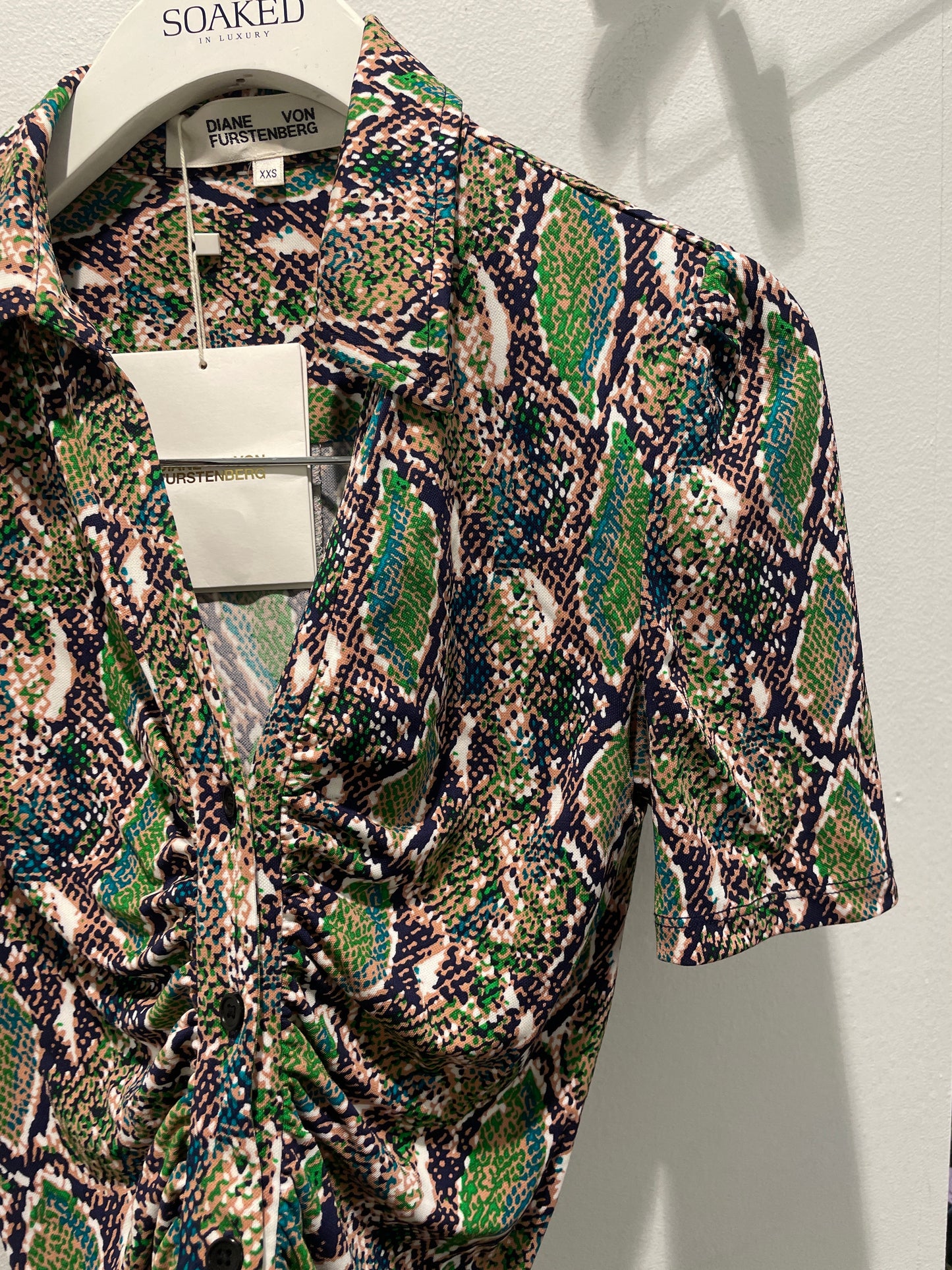 Diane Von Furstenberg "python" dress - XXS - S