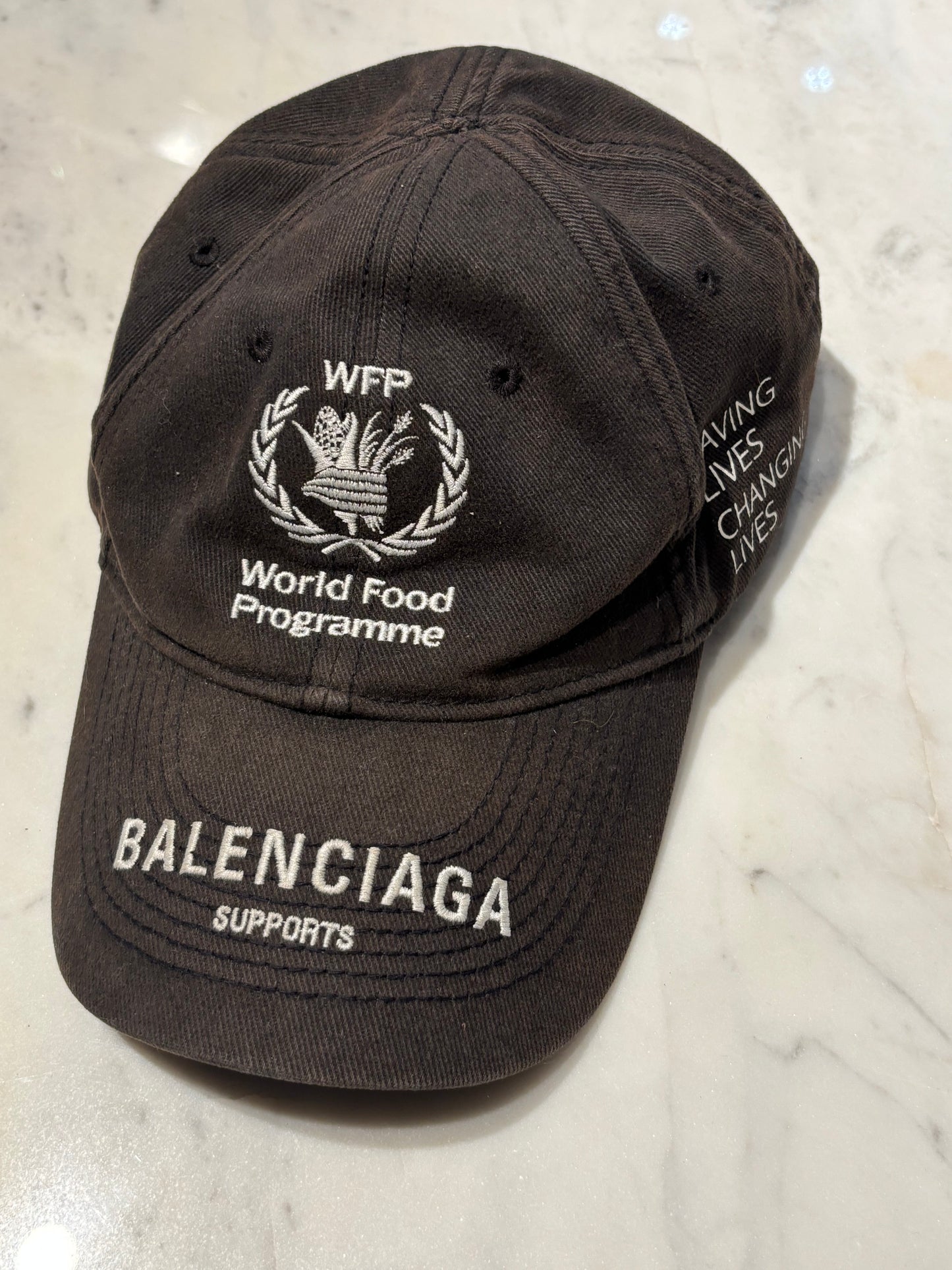 Balenciaga - World Food Programme Cap - Medinas Wardrobe