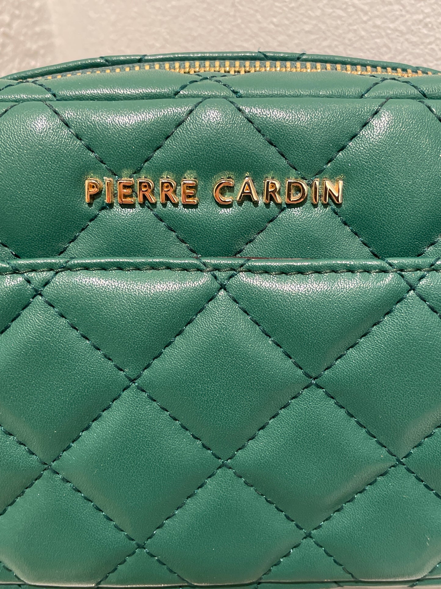 Pierre Cardin Quilted Leather Crossbody Bag