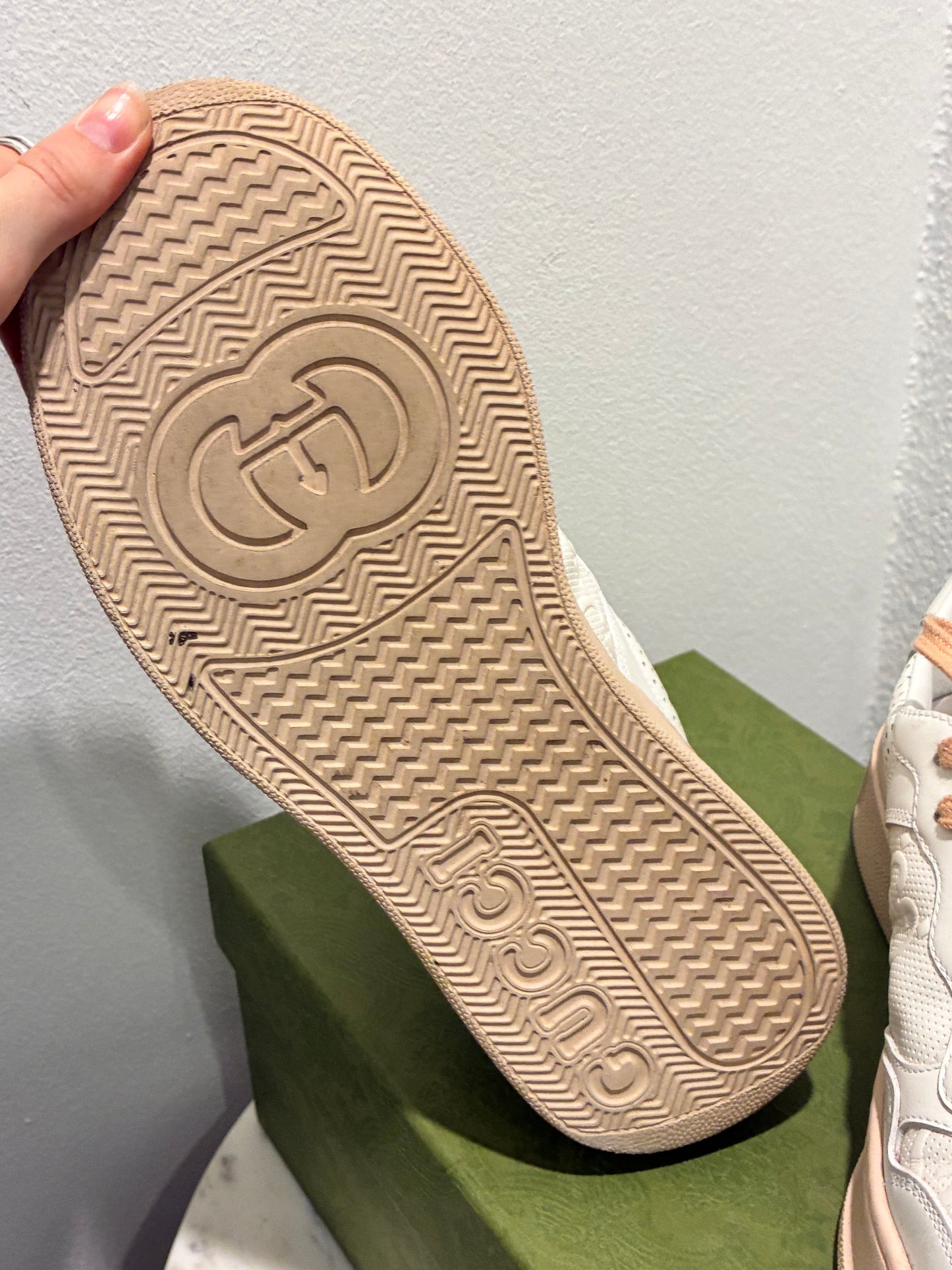 Gucci Sneakers - White & Rose - EU 39,5