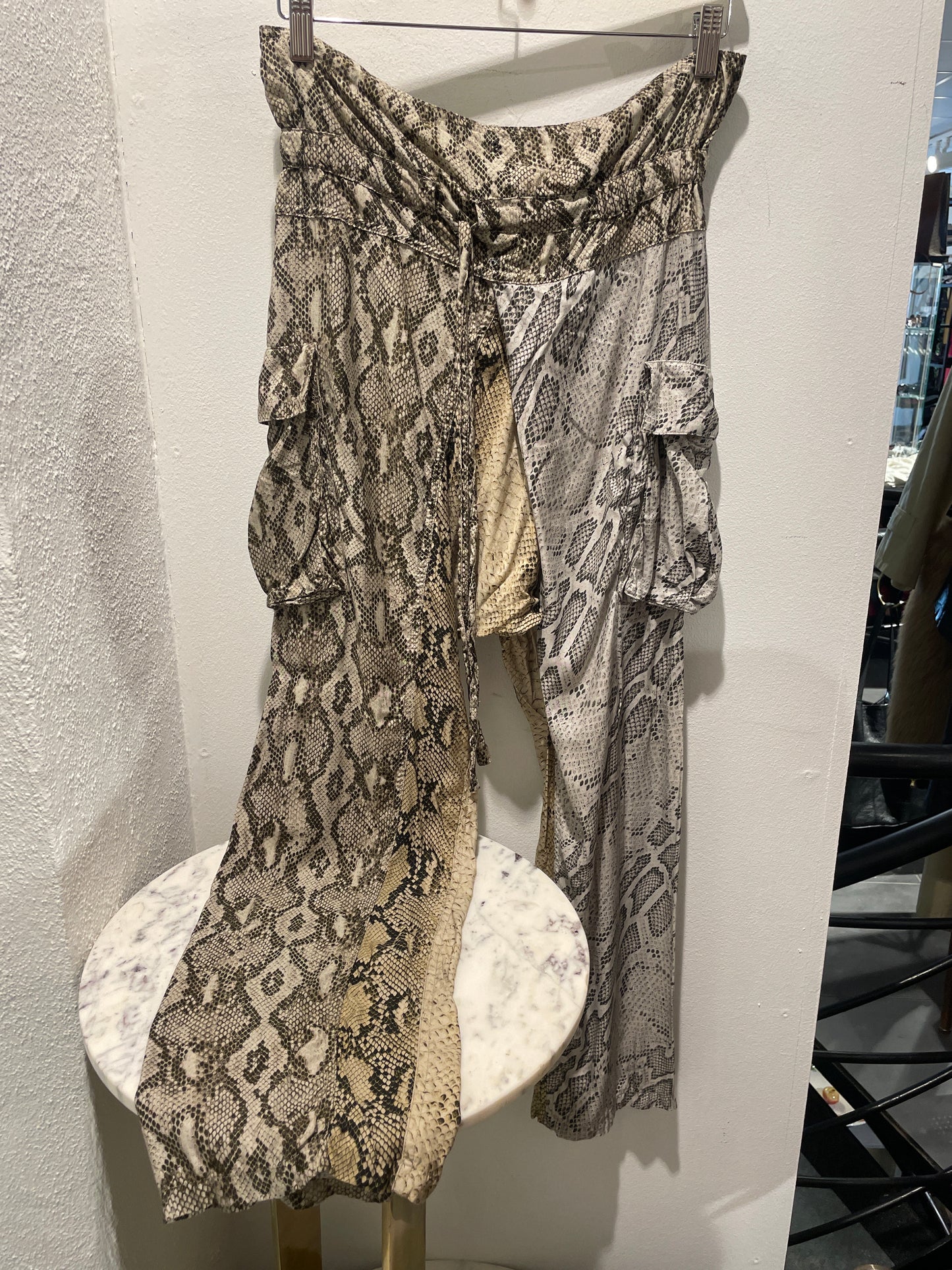 Zara - Snake Pants - S - Medinas Wardrobe