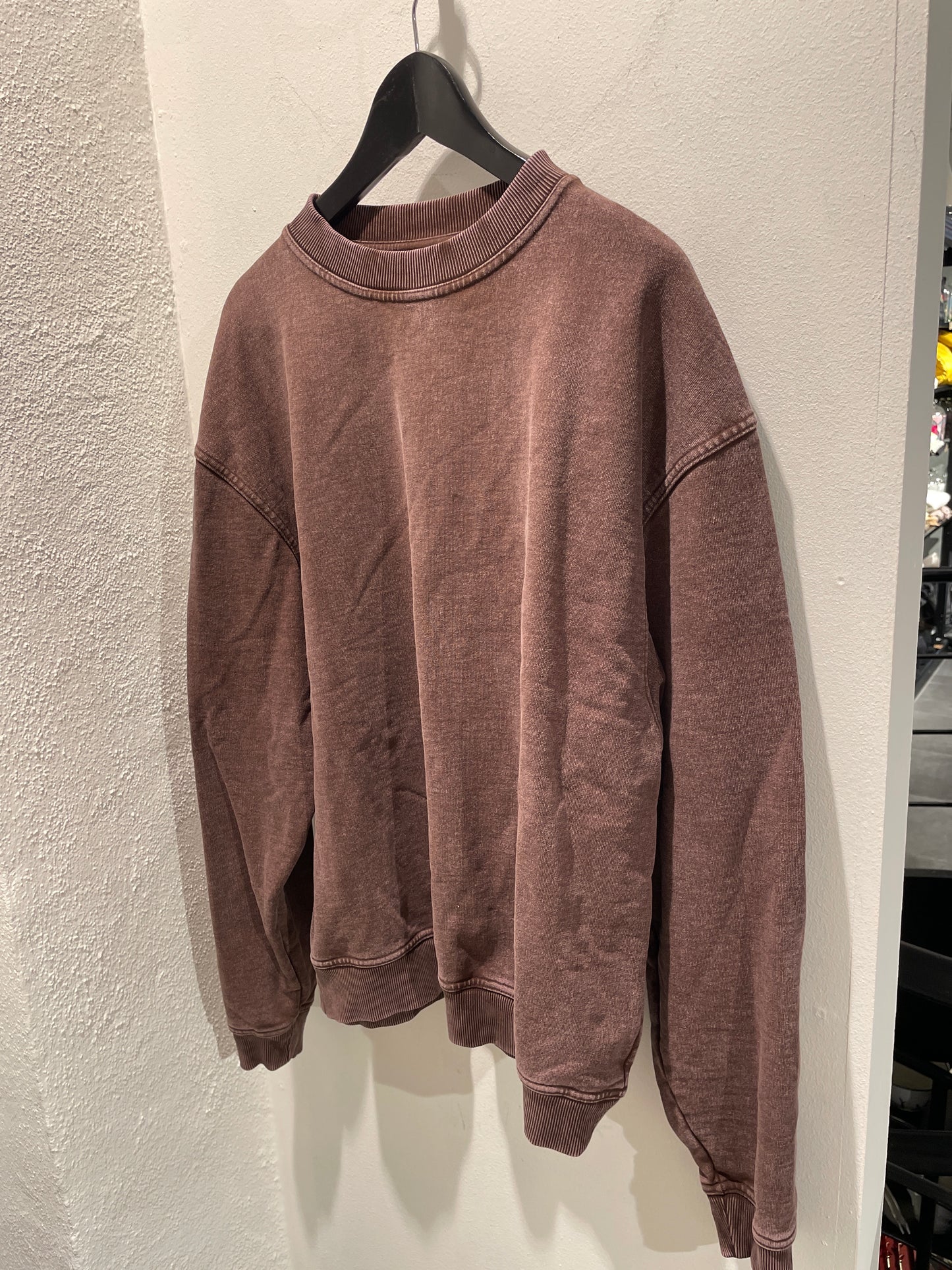Bareen - Sweatshirt - Acid wash - Chicory coffee - Medinas Wardrobe - S/L