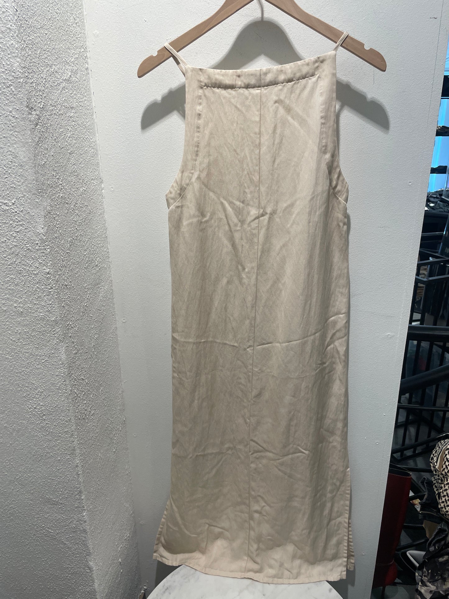 Blanche Sleeveless Midi Dress – Ecru - S