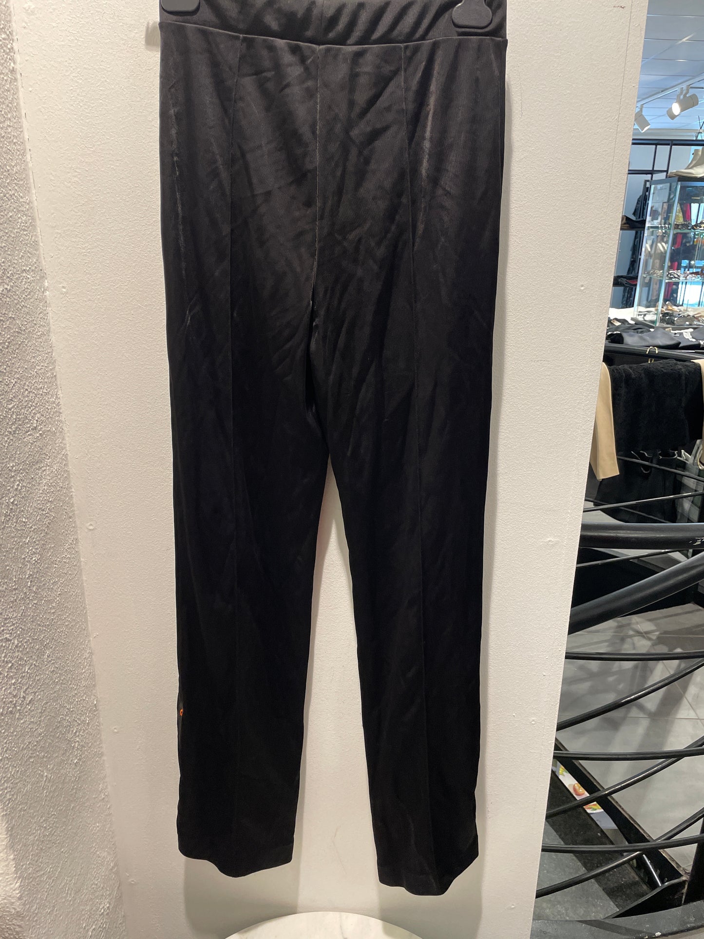 Malene Birger - Loungepants - Black w orange  - XS - Medinas Wardrobe