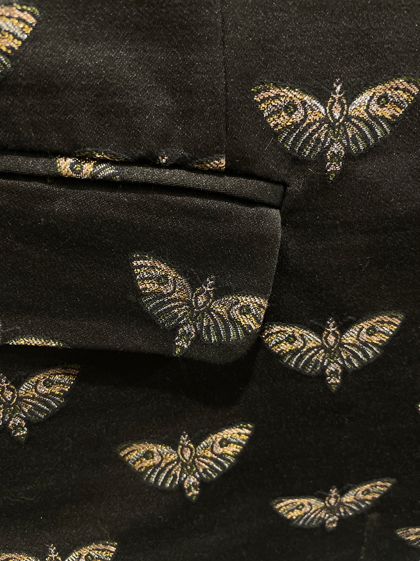 Creton blazer - black with gold bees - EU34