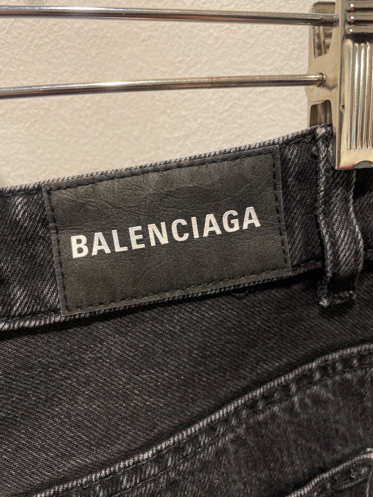 Balenciaga - Jeans - Black Denim - Medinas Wardrobe - 27"