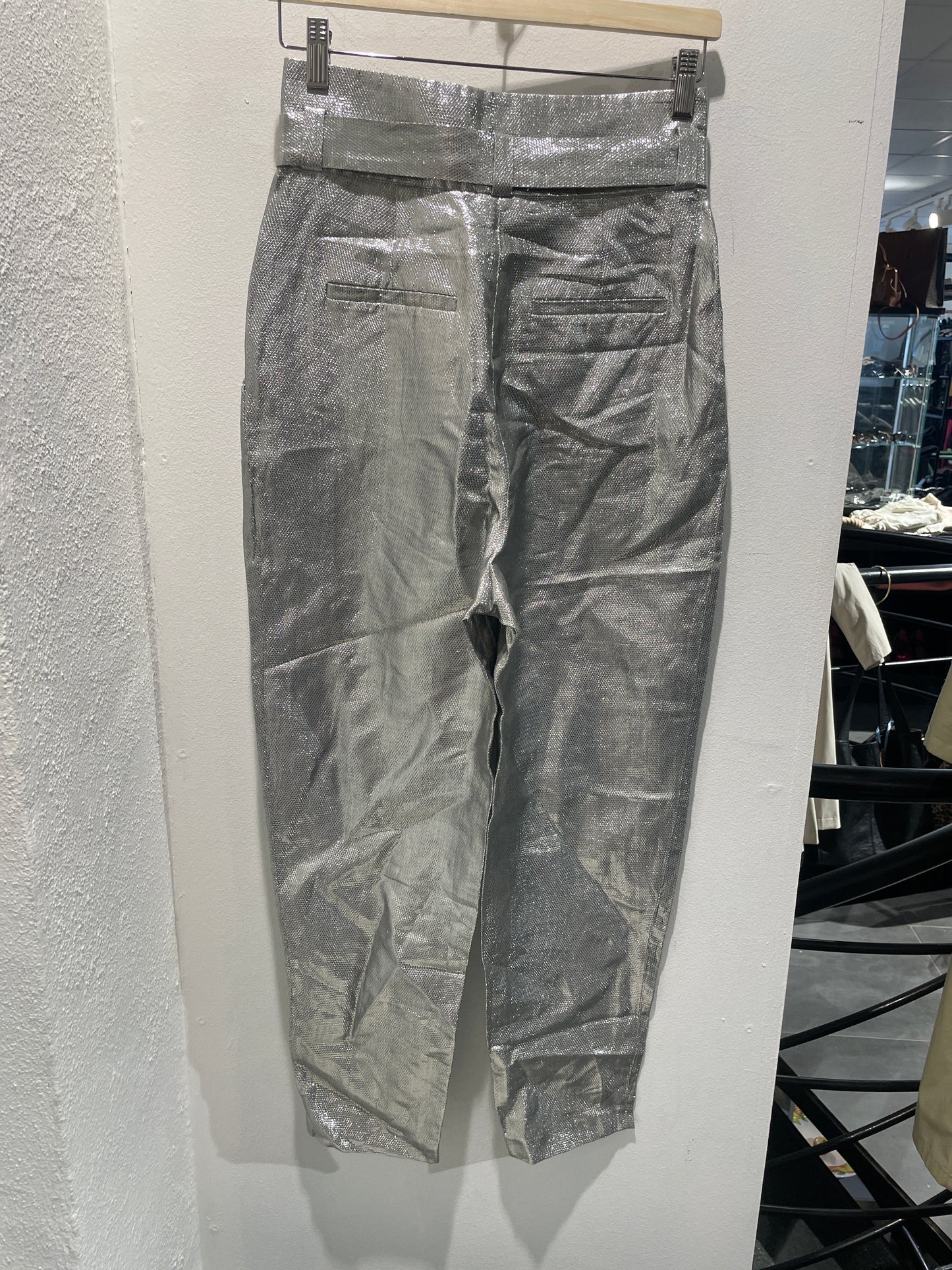 IRO - Baggy pants - silver - 36 - Medinas Wardrobe
