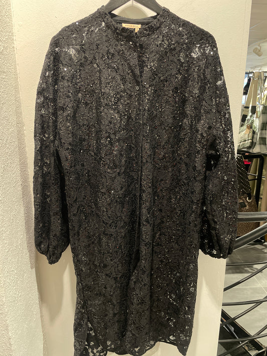 Stella Nova - Lace dress / rope w. sequins - Black - Medinas Wardrobe
