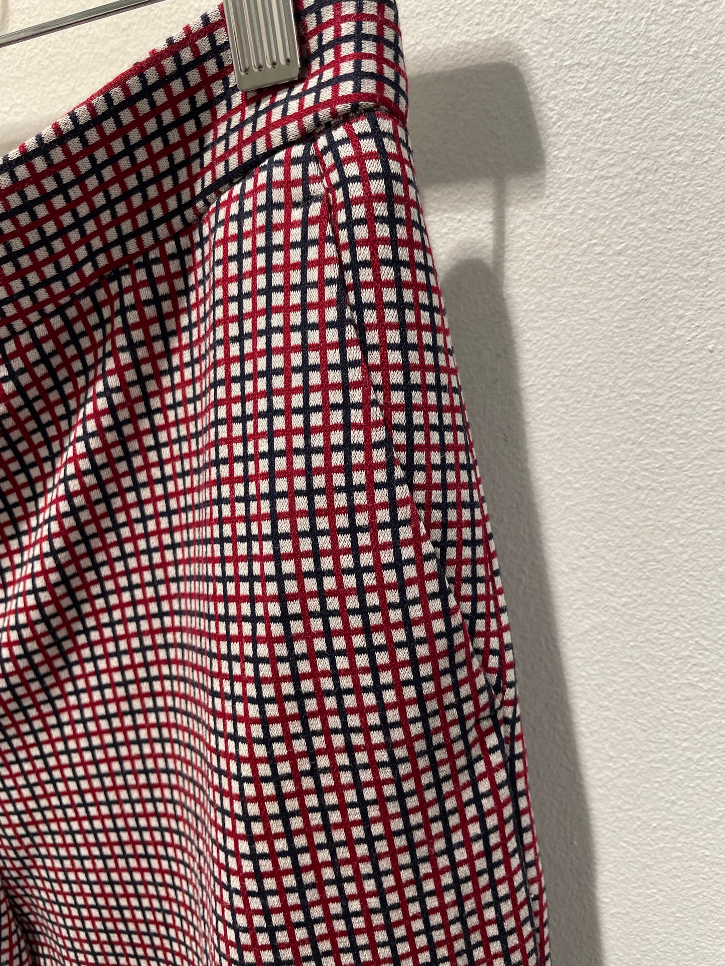 Gant pants - red, blue and white checks - EU38